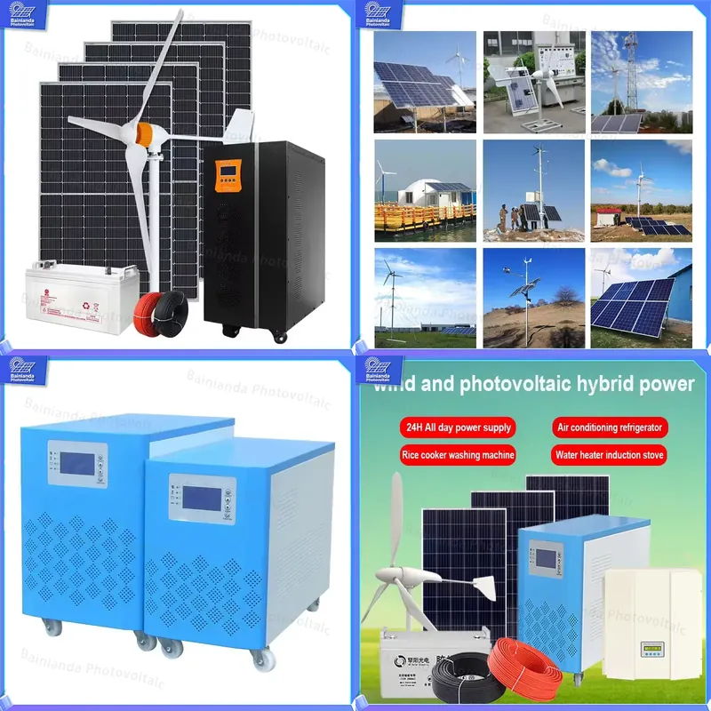 Renewable Energy Kits - 3KW 5KW 8KW Hybrid Wind Solar