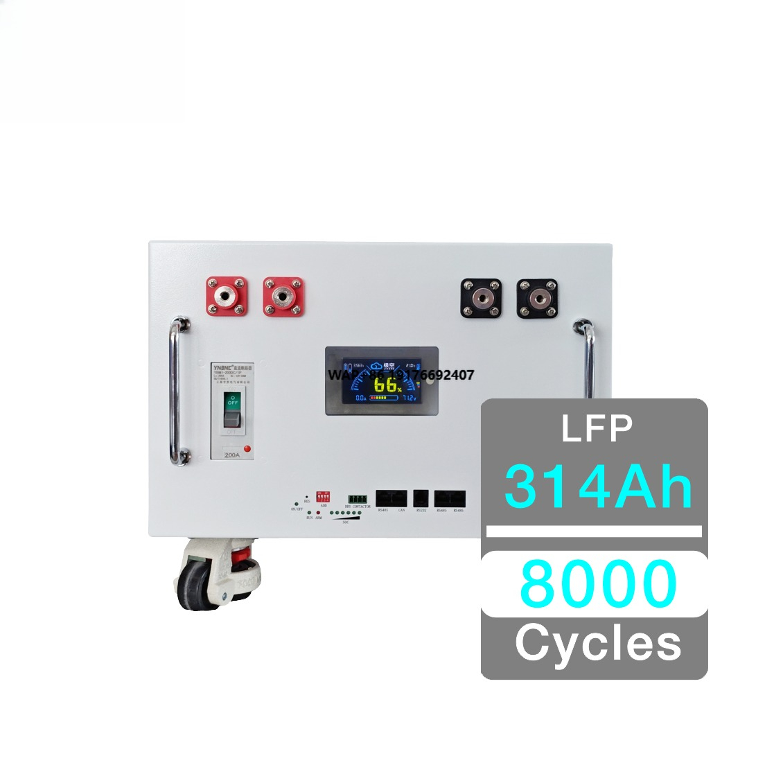 Lithium Battery 100Ah - RWT Large Capacity Storage Solar Battery