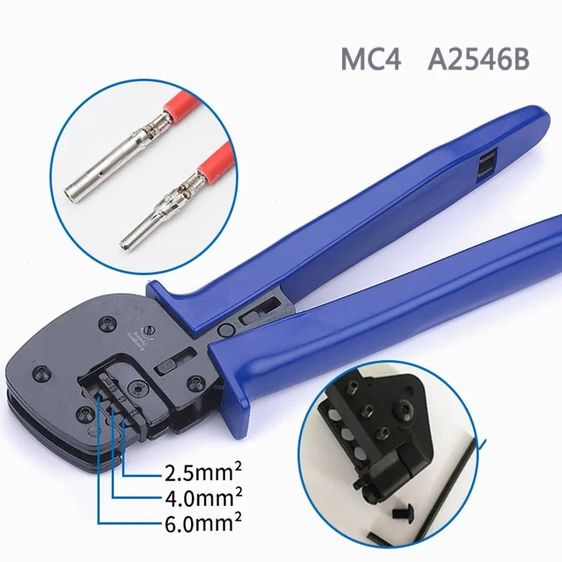 Mc4 Crimping Tool - A-2546B Solar PV Connector Crimping Plier