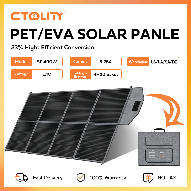 CTOLITY 400W Solar Panel Porta - Rv Solar Kit 400W review and price