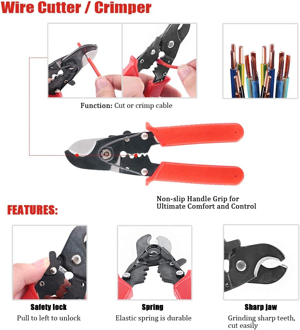 Solar Panel PV Cable Crimping  - Mc4 Crimping Tool review and price