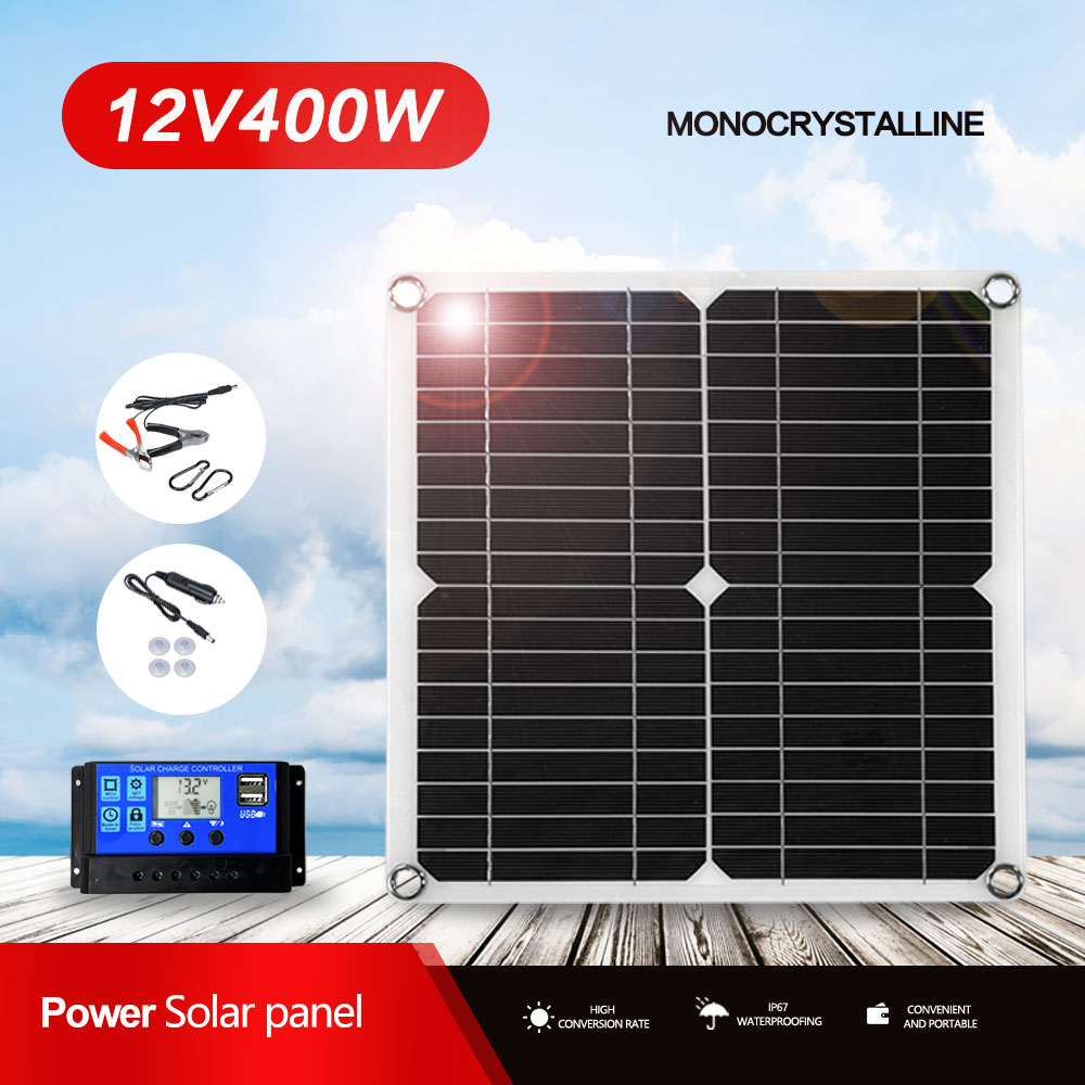 400W Solar Panel Kit Complete  - Rv Solar Kit 400W review and price