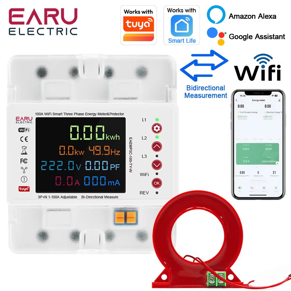 EARU Three Phase Tuya App WiFi - Ac Surge Protector review and price