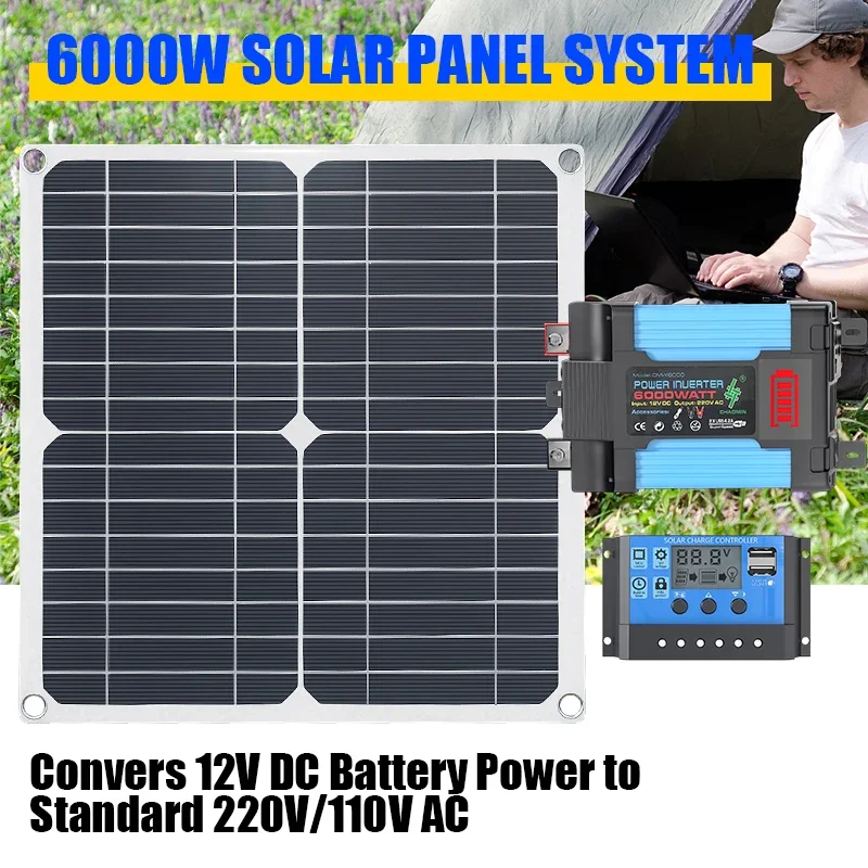 6000W solar kit equipped with  - Renewable Energy Kits review and price