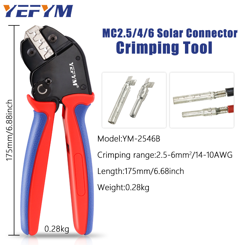 Solar Crimper Tool YM-2546B fo - Mc4 Crimping Tool review and price