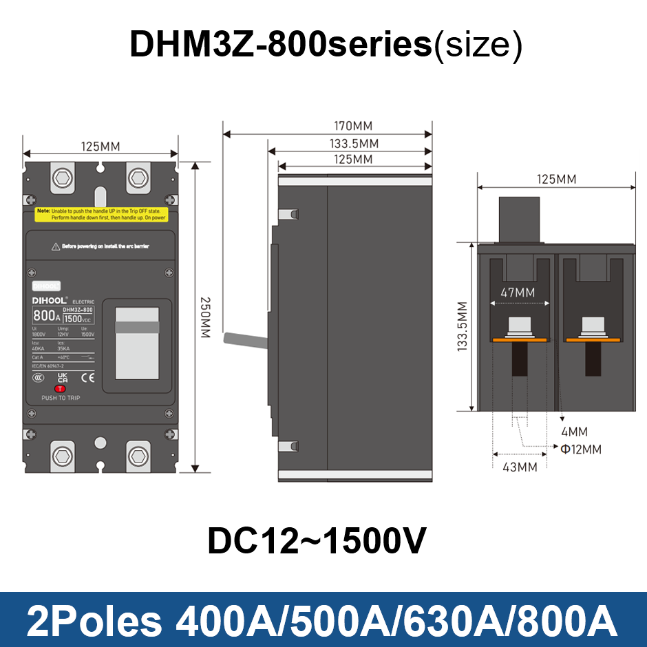 DC MCCB Molded Case Circuit Br - Ac Surge Protector review and price
