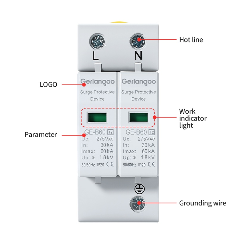 AC SPD 2P House Surge Protecto - Ac Surge Protector review and price